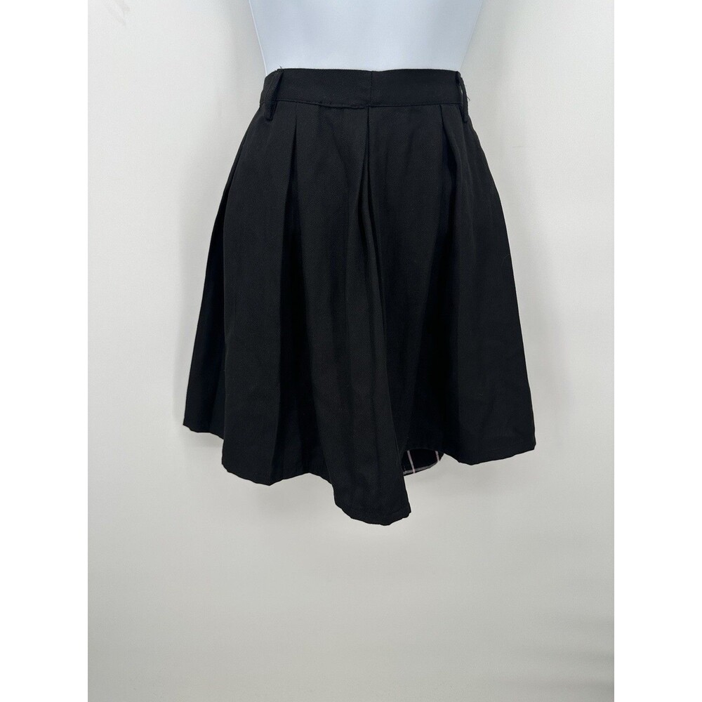 Hot Topic Social Collision Skirt XL black knee lenght XLarge - Picture 4 of 8